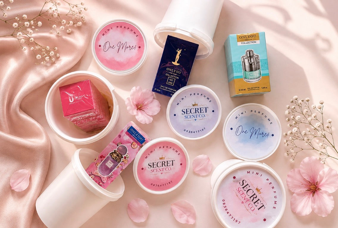 4+ Mixed Male and Female Mini Perfumes